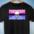 Omnisexual Pride Pirate Flag Premium Unisex T-Shirt - Black